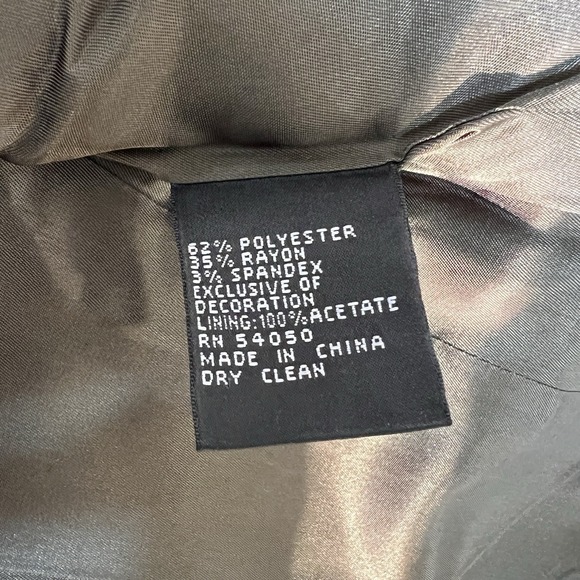 Anne Klein Pant Suit 2pc Women's 4 Green NWT Retail $200 Business Formal Preppy - Picture 3 of 16